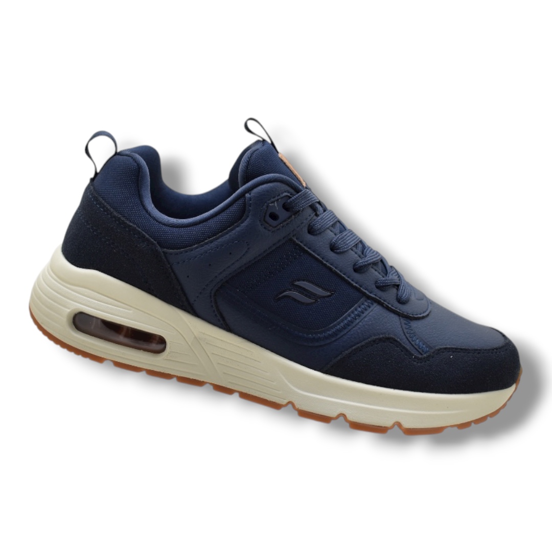 TENIS FLEXI 422401, BLANCO, NEGRO Y AZUL - Imagen 6