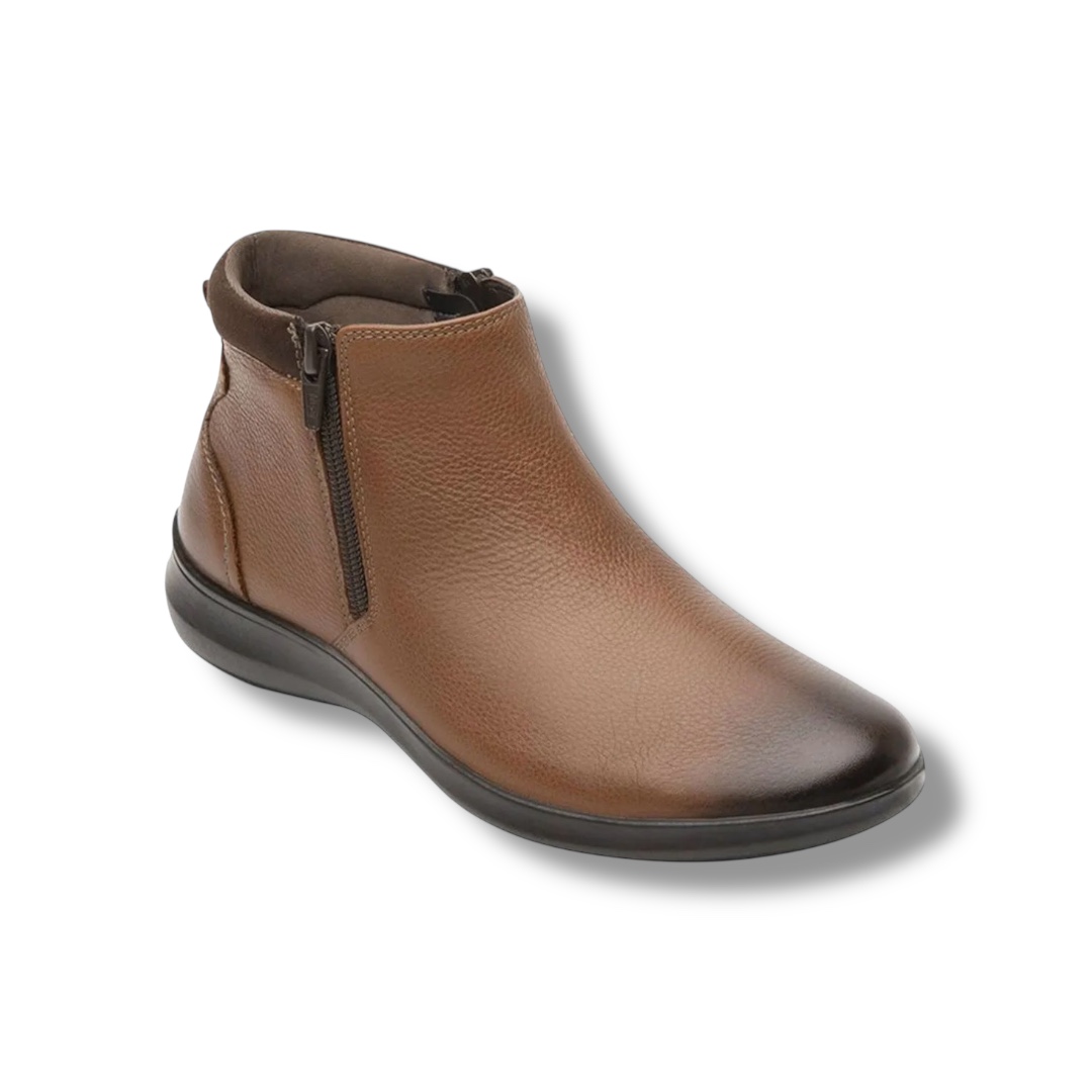 BOTA FLEXI PARA DADA EN PIEL NEGRA Y CAFÉ - Imagen 4